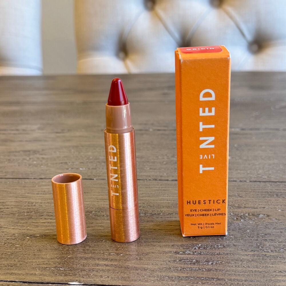 Live Tinted HUESTICK Origin Eye / Cheek / Lip Creme Color Stick NEW 3g / 0.1oz